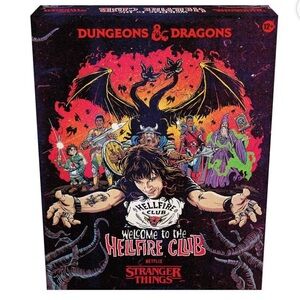 Stranger Things Hellfire Club D&D Board Game NWT!